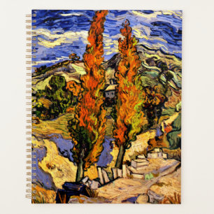 Van Gogh - Deux peupliers sur une colline