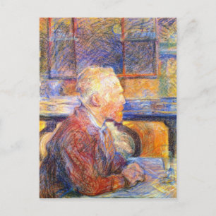 Van Gogh door Toulouse-Lautrec Briefkaart