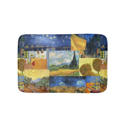 Van Gogh Dream Paintings Art Bathmat Badmat (Voorkant)
