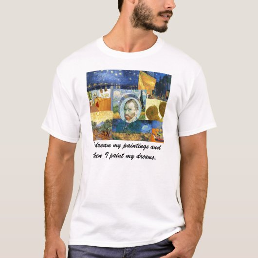 Van Gogh Dream Paintings T-shirt (Voorkant)