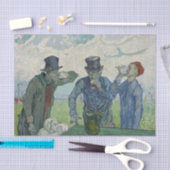 Van Gogh Drinkers Painting Tissuepapier (Craft)
