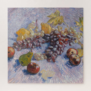 Van Gogh Druiven en appels Stilleven Kunstprint Legpuzzel