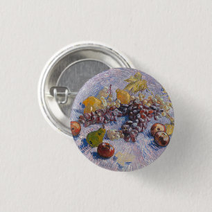 Van Gogh Druiven en Appels Stilleven Kunstprint Ronde Button 3,2 Cm