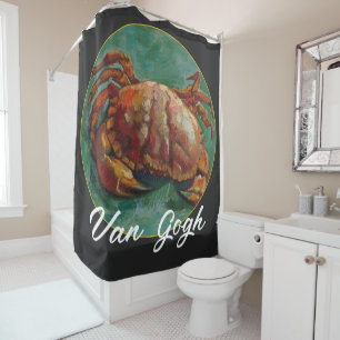 Van Gogh Dungeness Krab 2032 2033 2034 2035 Douchegordijn