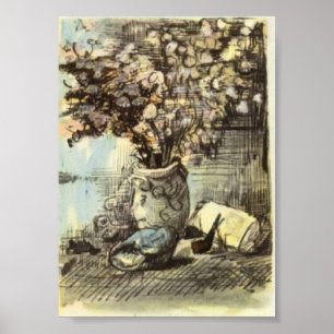 Van Gogh - Eerlijkheid in een Vase Poster