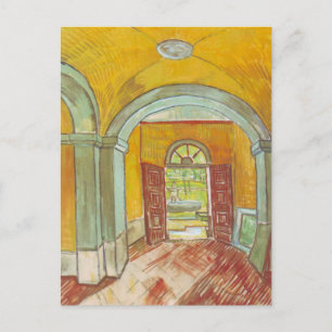 Van Gogh Entreehal van het Saint Paul Ziekenhuis Briefkaart