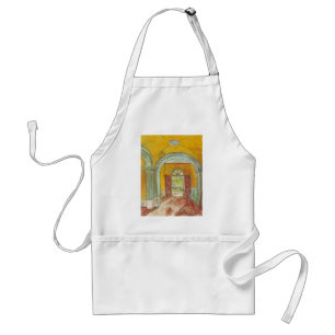 Van Gogh Entreehal van het Saint Paul Ziekenhuis Standaard Schort