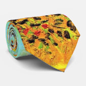 Van Gogh - Farmhouse in Provence Stropdas (Opgerold)