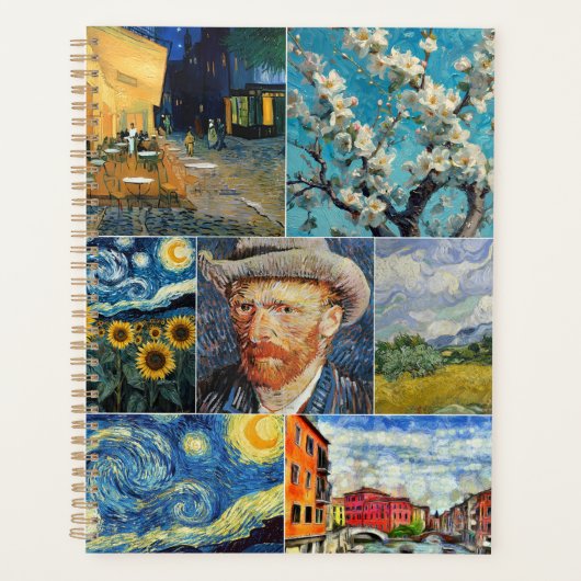 Van Gogh Fine Art Collage Planner (Voorkant)