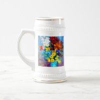 Van Gogh Flowers in een Blue Vase