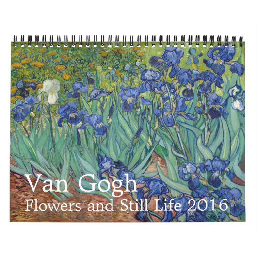 Van Gogh Flowers & still Life Kalender (Hoes)