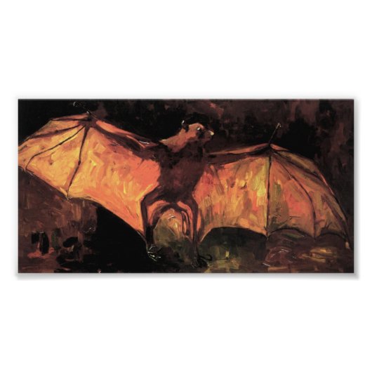 Van Gogh Flying Fox Print Foto Afdruk (Voorkant)