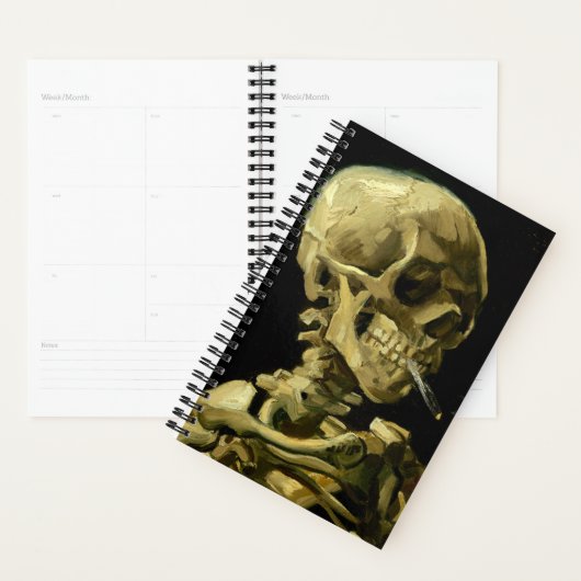 Van Gogh Fumer du squelette (Devant avec enveloppe)