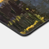 Van Gogh Geïnspireerd Night Fine Art Desk Mat (Hoek)