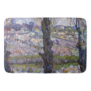 Van Gogh Gezicht op Arles Bloeiende Boomgaarden Pr Badmat