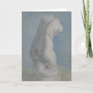 Van Gogh Gipsen Torso - Blauwe Klassieke Kunst Kaart
