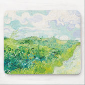 Van Gogh. Groene Wheat Fields auvers. Impressionis Muismat (Voorkant)