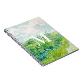 Van Gogh. Groene Wheat Fields, Auvers. Monogram Notitieboek (Rechterzijde)