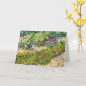 Van Gogh - Hoek met Vlinders  Kaart (Gele Bloem)