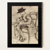 Van Gogh - Homme Écrivant, Face À Gauche, (Dos)