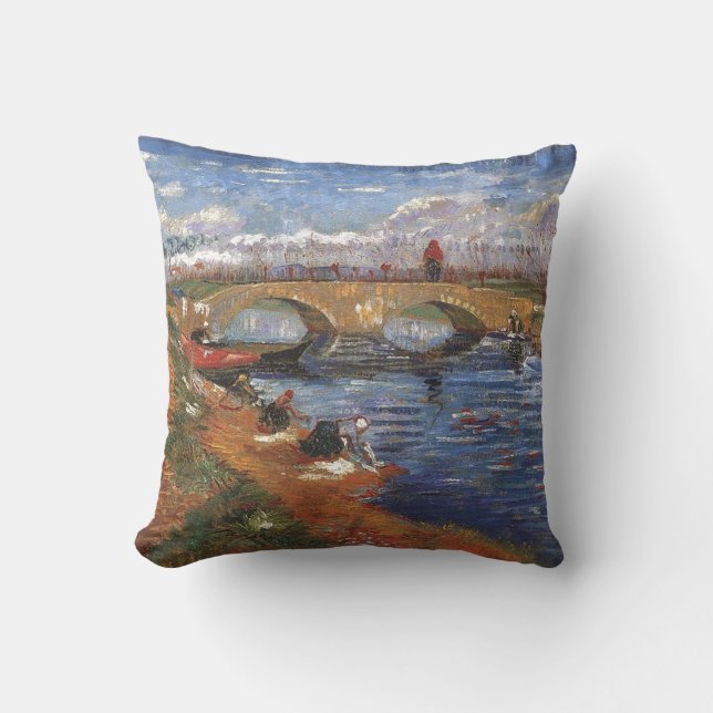 Van Gogh Impressionist Painter  Art Kussen (Voorkant)