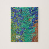 Van Gogh Iopen. Blauwe florale impressionisme Legpuzzel (Verticaal)