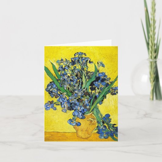 Van Gogh Iries Note Card Kaart (Voorkant)