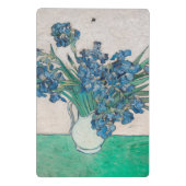 Van Gogh Iris Vaas Schilderij Impressionisme Mini Klembord (Achterkant)