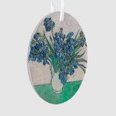 Van Gogh Iris Vaas Schilderij Impressionisme Ornament (voorkant)