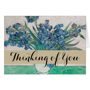 Van Gogh Iris Vase Peinture Impressionnisme