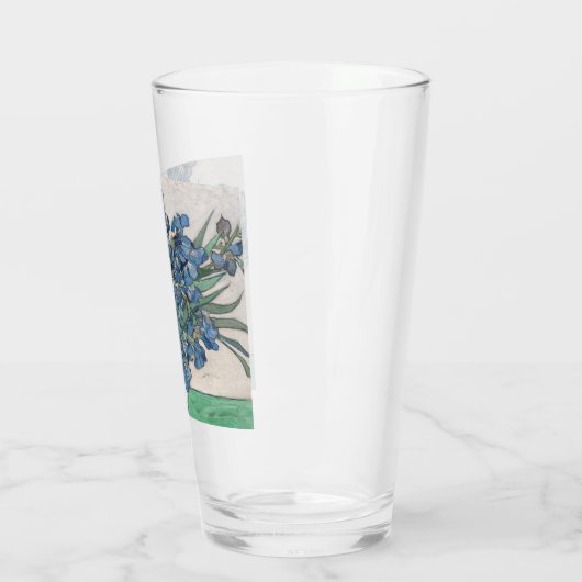 Van Gogh Iris Vase Schilderend Impressionisme Glas (Links)