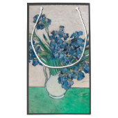 Van Gogh Iris Vase Schilderend Impressionisme Klein Cadeauzakje (Achterkant)