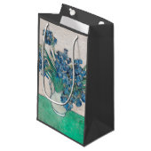 Van Gogh Iris Vase Schilderend Impressionisme Klein Cadeauzakje (Voorkant Gekanteld)