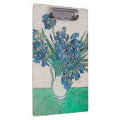 Van Gogh Iris Vase Schilderend Impressionisme Klembord (Rechts)