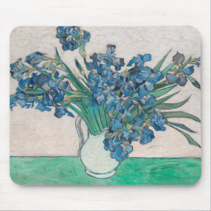 Van Gogh Iris Vase Schilderend Impressionisme Muismat