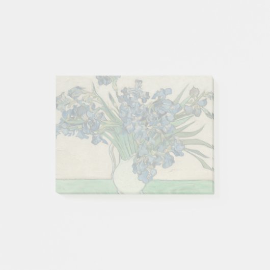 Van Gogh Iris Vase Schilderend Impressionisme Post-it® Notes (Voorkant)
