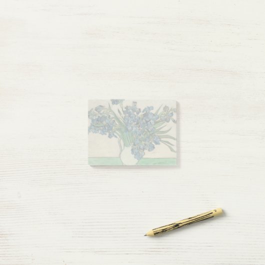 Van Gogh Iris Vase Schilderend Impressionisme Post-it® Notes (Op bureau)