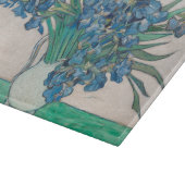 Van Gogh Iris Vase Schilderend Impressionisme Snijplank (Hoek)