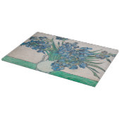 Van Gogh Iris Vase Schilderend Impressionisme Snijplank (Hoek)