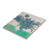 Van Gogh Iris Vase Schilderend Impressionisme Tegeltje (Zijkant)
