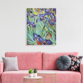Van Gogh Irise Impressionist Painting Canvas Afdruk (Insitu (Woonkamer))