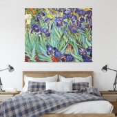 Van Gogh Irise Impressionist Painting Canvas Afdruk (Insitu (Slaapkamer))