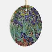 Van Gogh Irise Impressionist Painting Keramisch Ornament (Rechts)