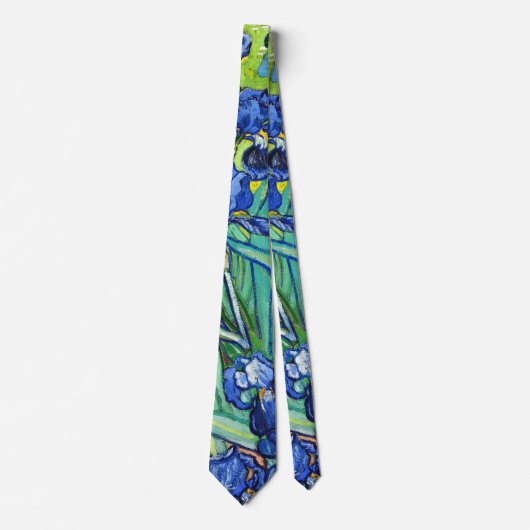 Van Gogh irise la cravate florale d'impressionisme (Devant)