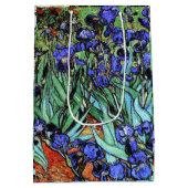 Van Gogh irise le sac floral de cadeau de jardin (Dos)