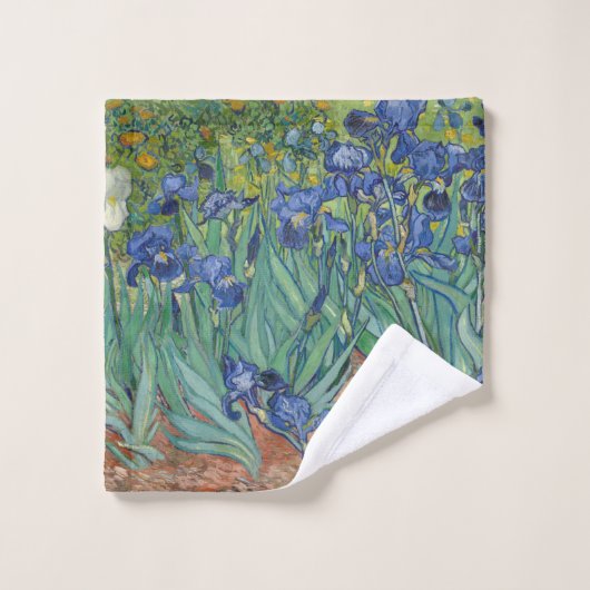 Van Gogh Irises Bad Handdoek (Wasdoekje)