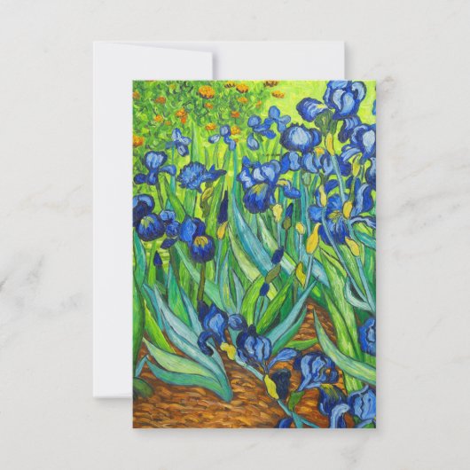 Van Gogh Irises Card (Voorkant)