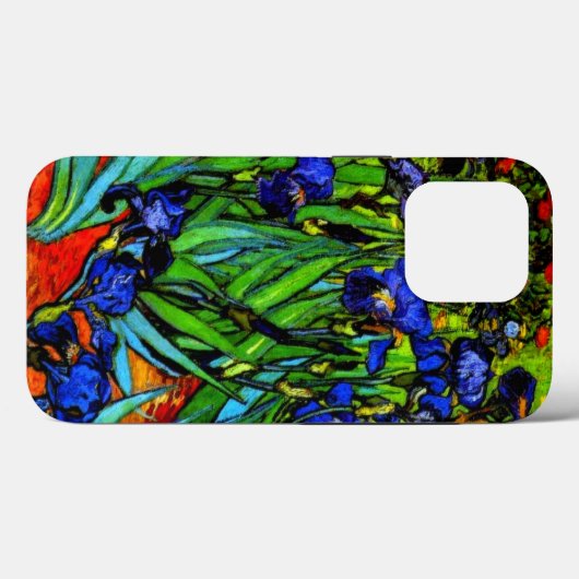 Van Gogh - Irises Coque-Mate coque iphone (Verso (horizontal))