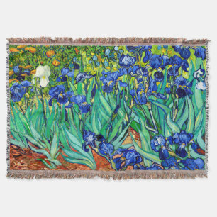 Van Gogh Irises (F608)  Fine Art Deken