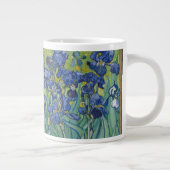 Van Gogh Irises (F608) Fine Art Jumbo Beker (Rechts)